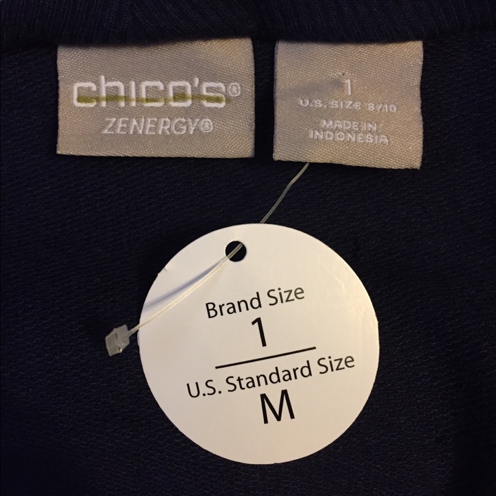 CHICO’S Zenergy Convertible Drape-Front Cardigan - Picture 8 of 9